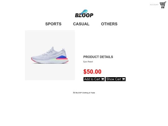 nike-epic-react screenshot