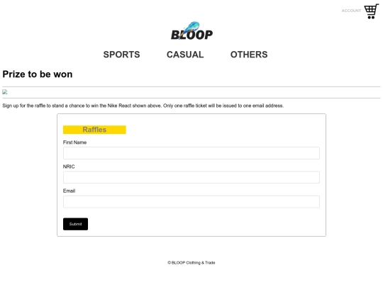 raffles screenshot