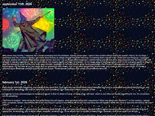 blog screenshot