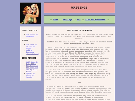 writings/scabaras screenshot