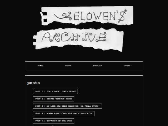 posts screenshot