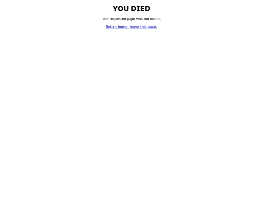 not_found screenshot
