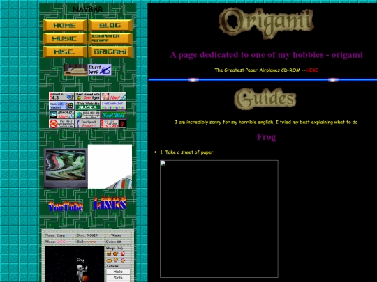 origami screenshot