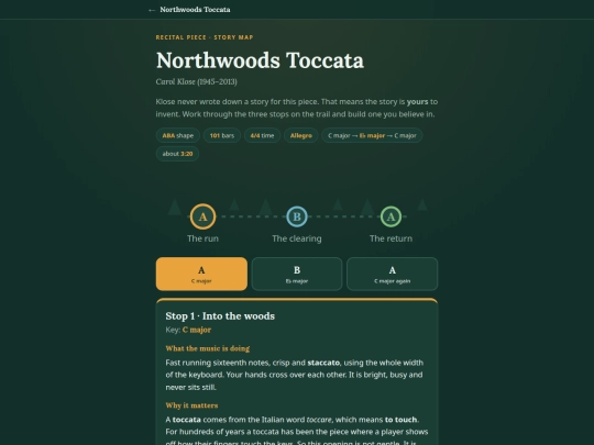 northwoods-toccata screenshot