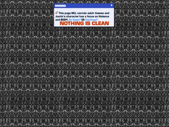 justinwarning screenshot
