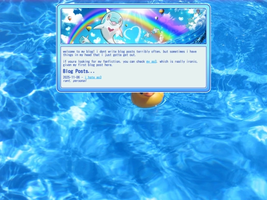 blog screenshot