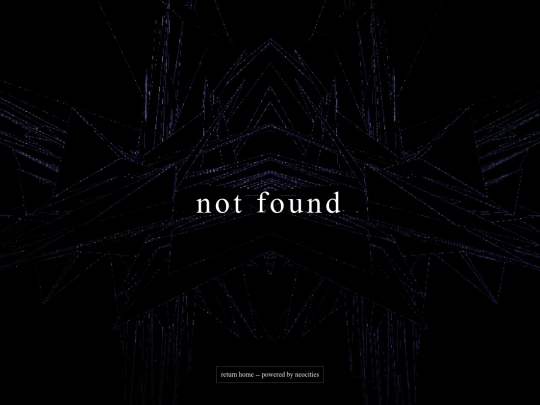 not_found screenshot