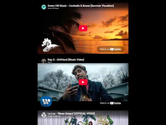 music screenshot