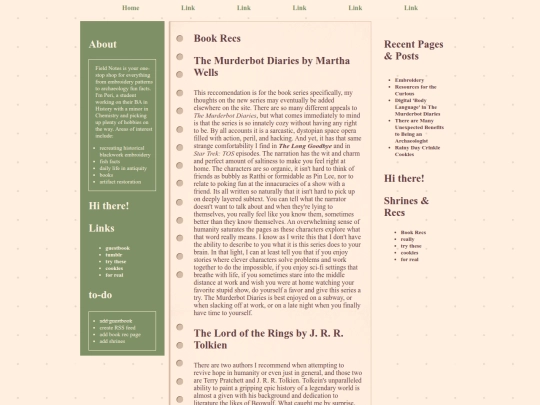 bookrecs screenshot