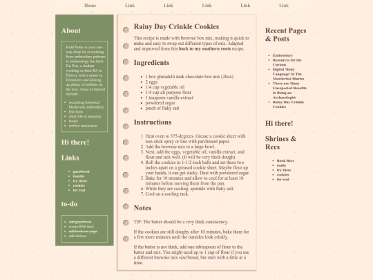 crinklecookies screenshot