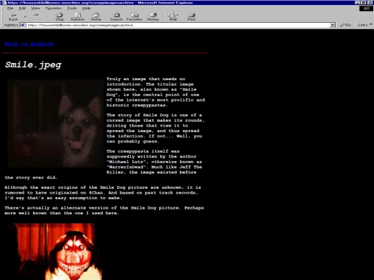 imagearchive/smiledog screenshot