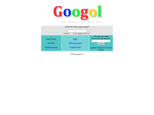 googol screenshot