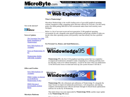microbyte/windowledge screenshot