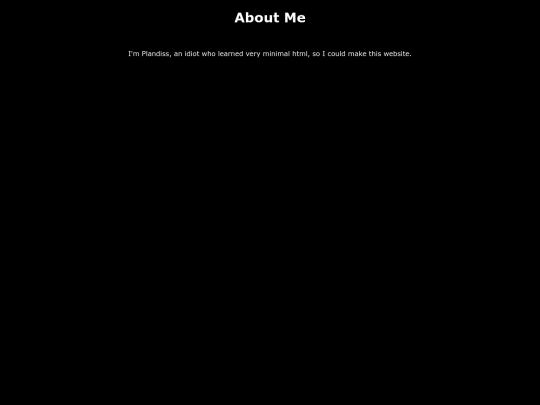 aboutme screenshot