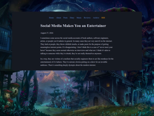 diary/social-media-makes-you-an-entertainer screenshot