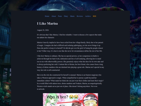 posts/i-like-marisa screenshot
