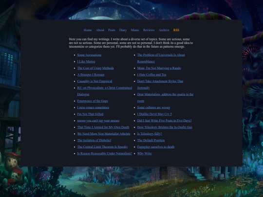 posts screenshot