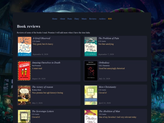 reviews screenshot