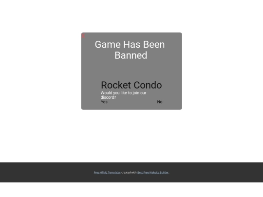 Banned screenshot