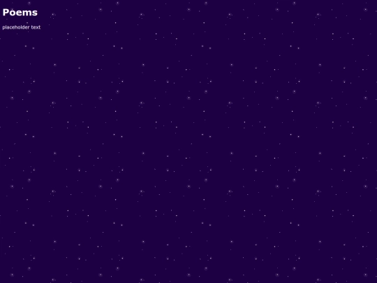 poems screenshot