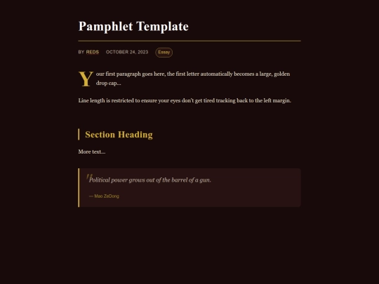 pamphlets/template screenshot