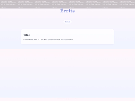 ecritstest screenshot