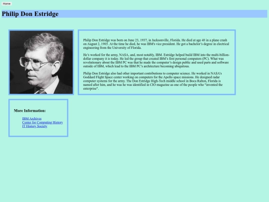 PhilipDonEstridge screenshot