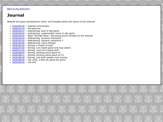 journal/journal_home screenshot