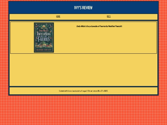 Book-review screenshot
