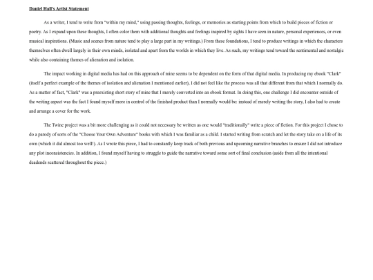 Artist_Statement screenshot