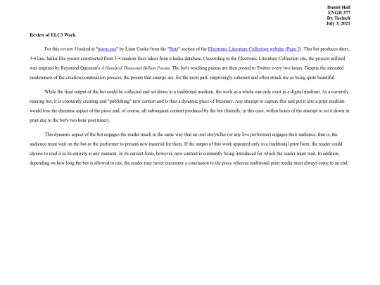 ELC3_Work_Review_Daniel_Hall_revised screenshot