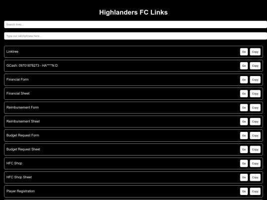 HFCLinks screenshot