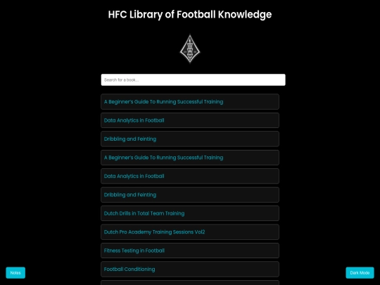 Library screenshot
