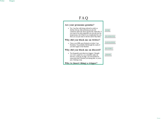 FAQ screenshot