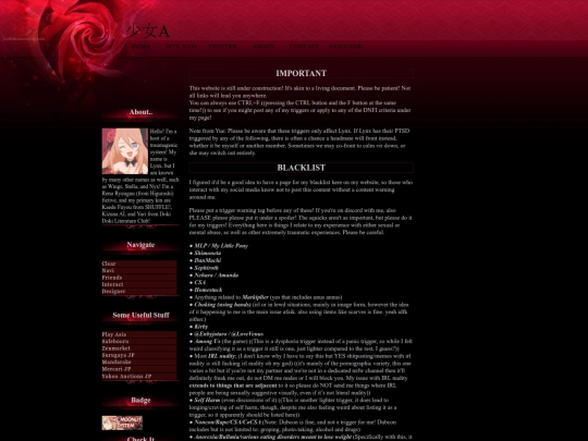 blacklist screenshot