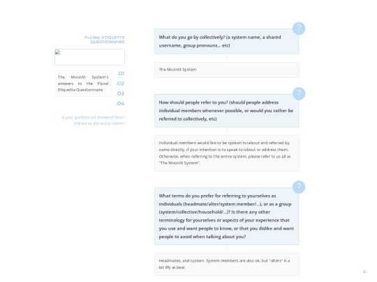 questionaire screenshot
