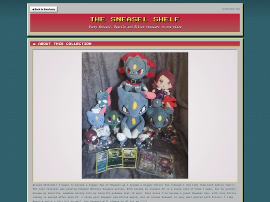collection-sneasel screenshot