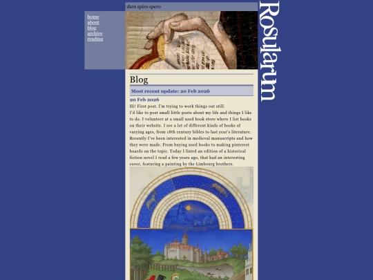 blog screenshot