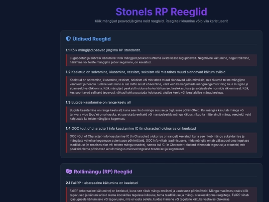 reeglistik screenshot