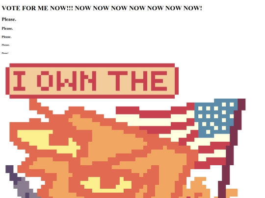 Vote Me NOW screenshot