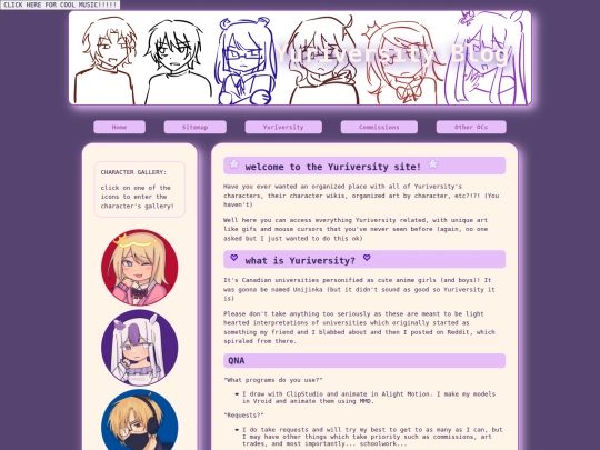 yuriversity screenshot