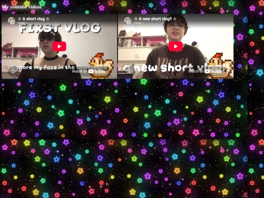 videos screenshot