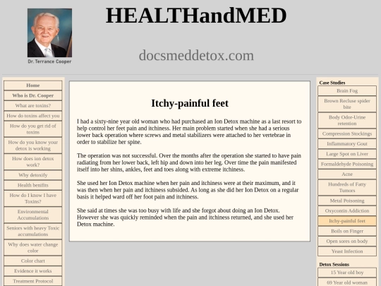 topic/itchyfeet screenshot
