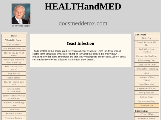topic/yeastinfection screenshot