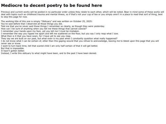 poetry screenshot