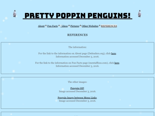 references screenshot