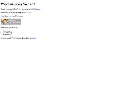 index screenshot