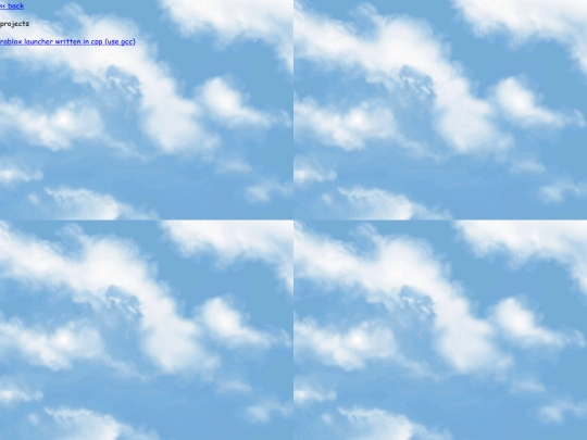 projects screenshot