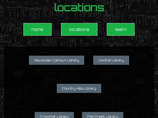 locations screenshot