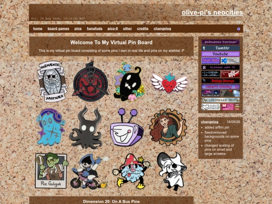 pins screenshot